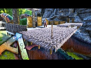 Ark Survival Evolved Ep19 - Double Bronto House / Base! - Gameplay Playthrough