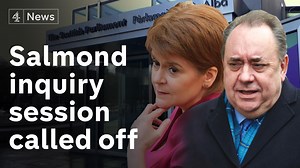 Former first minister of Scotland Alex Salmond has refused to appear tomorrow at an inquiry into the handling of complaints against him. | Channel 4 News