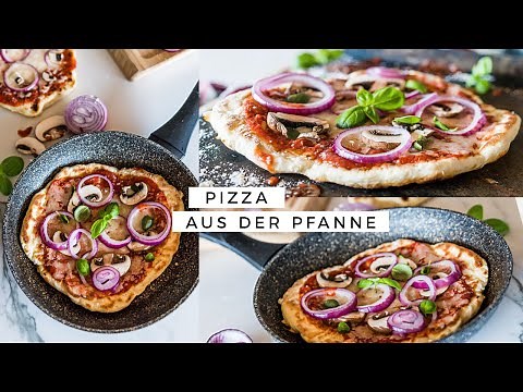 5-Minute PIZZA FROM A PAN | Quick Pizza Without an Oven 🍕🍕🍕