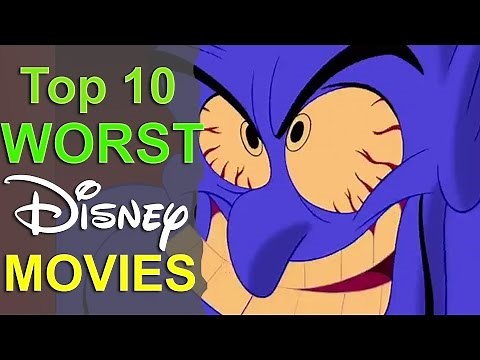 Top 10 Worst Disney Movies - YouTube