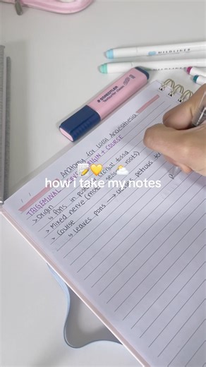 how to take study notes ✨ #explore #study #fyp