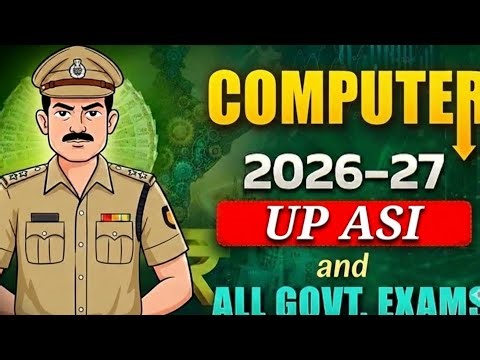 Computer Software CLASS 26 Theory #UP ASI #SSC #DSSSB Computer UP Police