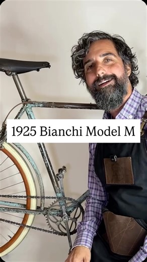Josh Panzer on Instagram: "Edoardo Bianchi’s legendary Model M wasn’t just a bicycle—it was a turning point in cycling history. Produced from 1912 to 1932 this quintessential Italian racing bike evolved through two decades of rapid innovation. As new technologies emerged, the M model adapted its design to stay at peak performance—right down to details like its updated fork ending in a dropout. This era marked a major shift for Italian cycling. Italy entered the early 1900s trailing behind French