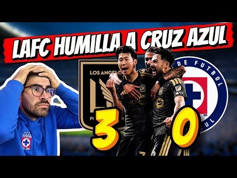 😳 Cruz Azul es HUMILLADO 3-0 por LAFC en la Concachampions