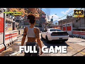 CYBERPUNK 2077 (With 3rd Person Mod) - Full Game | 4K