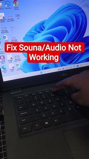 How to Fix HP Laptop Sound Not Working Problem #shorts #sound #dell #hp