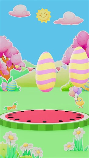 Help JJ count the easter eggs! How Many Are There? 🥚 #numbers #easteregg
