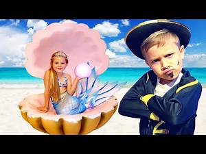 Diana s'est transformée en princesse de la petite sirène