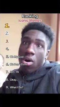 Ranking Iconic Memes #ranking #funny #memes #comedy
