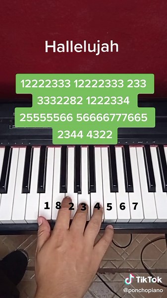 Hallelujah piano tutorial #hallelujah #shrek #pianotutorial #pianoguides