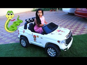 شفا ومغامراتها في السيارة !!!