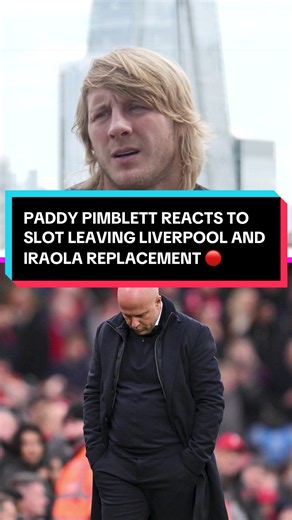 Paddy Pimblett reacts to the departure of Arne Slot from Liverpool FC and the arrival of Andoni Iraola 🔴 #UFC329 #ufc #mma #liverpoolfc #paddythebaddy