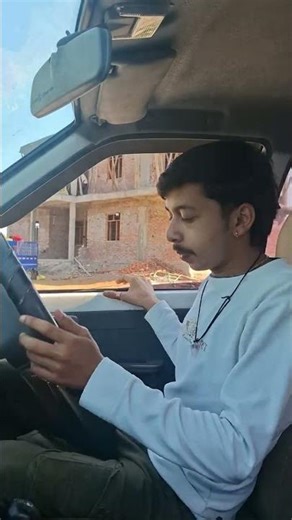 first time car with friends #funny #emotional #funny #shortvideo