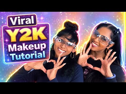 THE VIRAL Y2K MAKEUP TUTORIAL