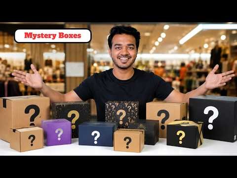 I ordered Mystery boxes from brands !!