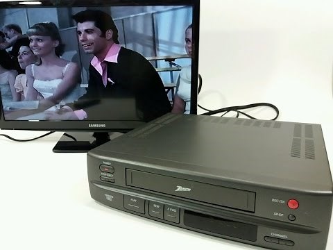 How to use Zenith VRM4120 VCR Video Cassette Recorder