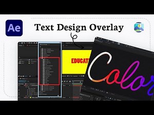 How to add text to After Effects (Caption Design)