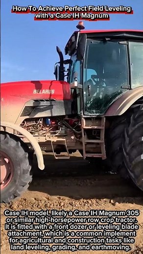 How To Achieve Perfect Field Leveling with a Case IH Magnum