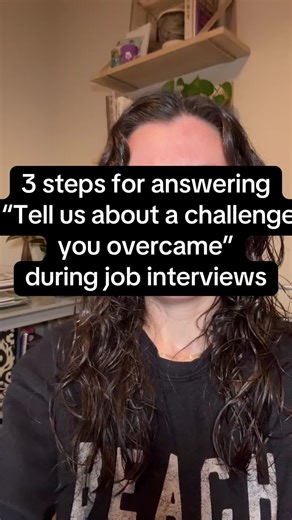3 steps for answering “Tell us about a challenge you overcame” during job interviews… Interviewers ask this to understand how you respond to growth moments, not to hear a dramatic story. By the way, I have been interviewing and hiring people for the past 12 years and here is what I would recommend: Challenge: Keep it relevant. “Time management was a challenge for me early in college.” Change: Show ownership. “I started planning ahead and setting better boundaries.” Growth: Highlight improvement.