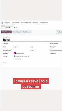 How to Add Analytic Distribution to Expenses in Odoo 18