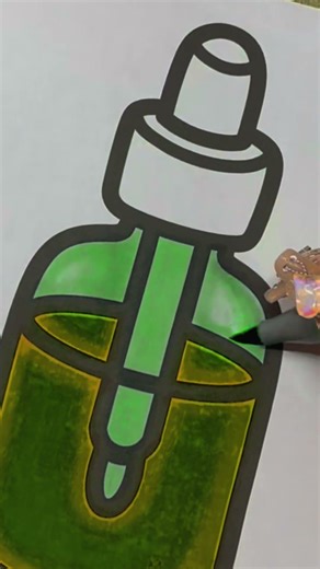 Coloring 🎨a perfume bottle .Can You Like the Color?#coloring # perfume bottle #guessthecolor