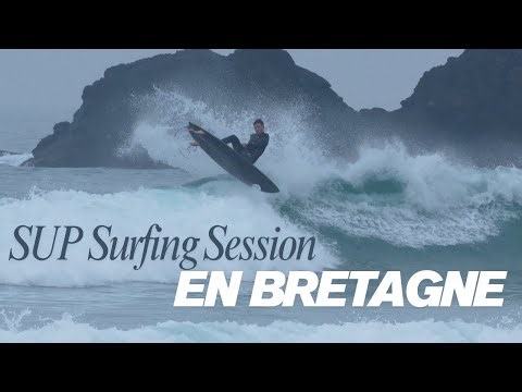 SUP Surfing Session en Bretagne!!