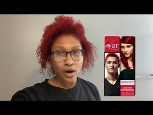 dying my hair ft Splat Dye part 1🍒✨