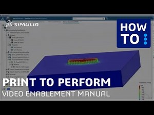 Powder Bed Fusion | Additive Manufacturing Simulation | 3DEXPERIENCE Platform Tutorial