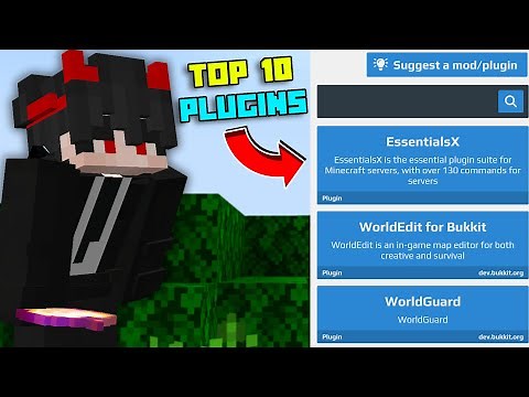 Top 10 plugins for Minecraft server aternos