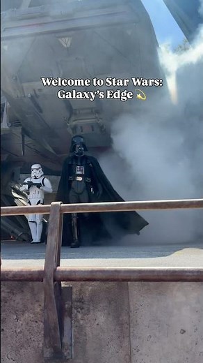 Welcome to Star Wars: Galaxy’s Edge! 🌌✨ #disneyparks