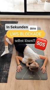 LWS-BLOCKADE⁉️ 🔸 Speichere dir das Video ab, so hast du die Übung bei Bedarf immer parat! 💡 Mit der häufigste Grund für eine LWS-Blockade sind zu feste und steife umliegenden Strukturen, die das Gelenk ganz vereinfacht gesagt „festhalten“☝🏼 ➡️ Ursache dafür sind oft einseitige monotone Belastungen wie das dauerhafte Sitzen, mangelnde Bewegung, zu schwache Muskulatur bzw. allgemein muskuläre Dysbalancen, Stress etc. 👉🏼 Um akut Blockaden zu lösen, ist die Kombi aus TRIGGERN MOBILITY wohl die 
