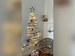 Genius hack shows how to create a DIY Christmas tree using sticks