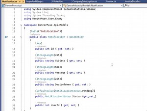 How to Create Notification Model in C# | .NET Entity Example 💻🔥 I explain how to create a Notification Model in C# / ASP.NET Core using Data Annotations. You will learn: How to define a Notification Entity Using [Table], [Key], [StringLength], and [DefaultValue] Managing Notification Status with Enum Best practices for backend models in .NET This video is useful for: ✔ ASP.NET Core developers ✔ Backend beginners ✔ Entity Framework learners Follow me for more videos and codes: Code Adventure #l