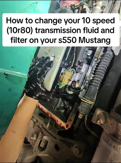 Changing 10 Speed Transmission Fluid in S550 Mustang