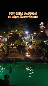 This is your sign para mag-night swimming sa WestManor Resort Hotel sa Sual, Pangasinan. 🌑🏞✨️🏊‍♂️ #Pangasinan | The Pangasinan Nomad