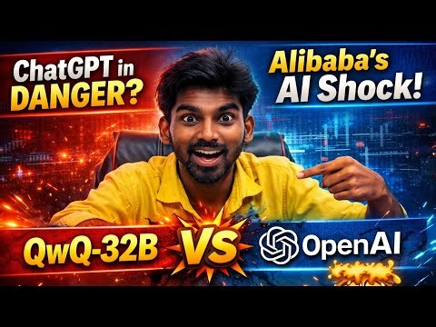 Forget DeepSeek & ChatGPT? Alibaba’s New AI Model QwQ-32B is Here! 🤯