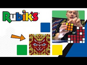 Dual Sided Rubik's Cube Mosaic Tutorial | Andrey Maslov