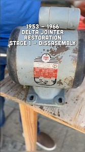1953-1966 Delta Jointer Restoration-Part 1