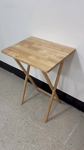 A folding table that doesn’t feel cheap real solid wood, real durability. 👌🏼 #furnitureimportsphilippines #foldingtable #solidwoodfurniture #smalltable #PasigCity | Furniture Imports Philippines