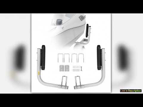 SucceBuy Boat Trailer Guide Adjustable Guide Poles 2PCS Rustproof Galvanized Steel Trailer Guide fo