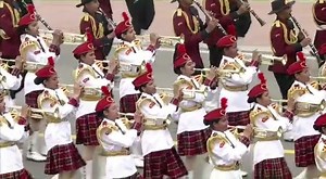 5.1K views · 335 reactions | NCC Combined Band led by Senior Under Officer Abhishek Chauhan and Sweksha Gupta at #KartvyaPath New Delhi. #RepublicDayIndia | #RDaywithAIR | #RepublicDay2023 | #RepublicDayParade | All India Radio News | Facebook