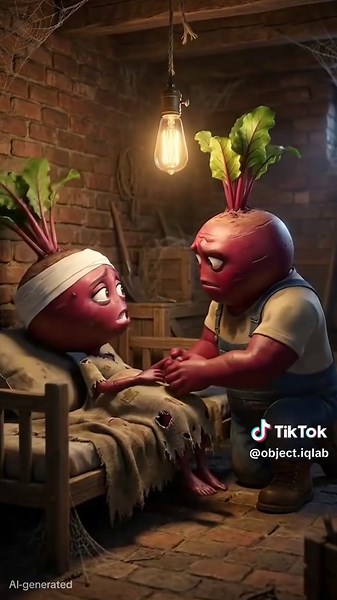 Part:1 Beetroot Child #usa #aistory #sadstory #brainrot #fyp