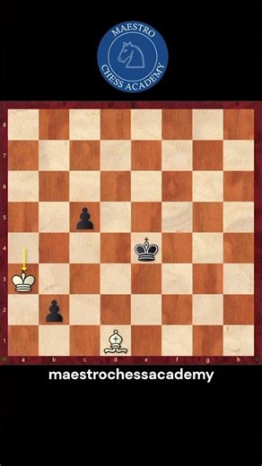 In this intense endgame position, both sides are fighting with limited material #ChessPuzzle
