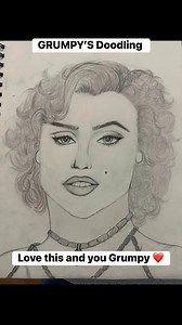 1.8K views · 95 reactions | Sandra Pearson AKA Grumpy doing some doodling #artist #art #makeup #makeupartist #makeuptutorial #love #God #fashion | Casey Pearson | Facebook