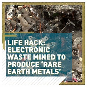 🔍 Researchers in France are turning to an unlikely source to extract 'rare earth metals' from electronic waste - bacteria. The project is just one of many developed by the Geological and Mining Research Bureau in Orléans to help Europe become less dependent on imports 👇 https://newseu.cgtn.com/news/2021-07-16/French-researchers-are-using-bacteria-to-mine-electronic-waste--11WPe3SAWHe/index.html | CGTNEurope