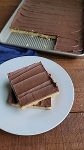 Toffee bars are simple but delicious. This recipe is straight from my Maw-Maw's recipe box. They are great with chopped pecans on top, too, but my boys prefer them without. #toffeebars #dessertrecipe | Cooking With Carlee
