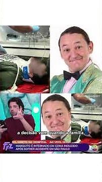 Understand Marquito's Induced Coma from the Ratinho Show on SBT! Matheus Baldi explains it on SBT.