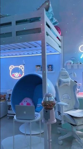 Game Room Ideas : Tip #22 Bunkbed or Loft setup gives you more space to work with in Small area.