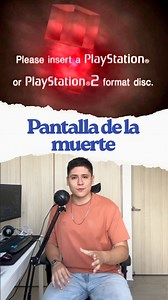 El sonido más aterrador de nuestra infancia 🔴😱 La Pantalla Roja de la Muerte de PS2. Si veías esto, sabías que tu disco estaba muerto. Sony diseñó este error para causar pánico. Y funcionó. #ps2 #playstation2 #redscreenofdeath #nostalgia #infanciagamer #erroresconsola #gamingmemories | Difemont