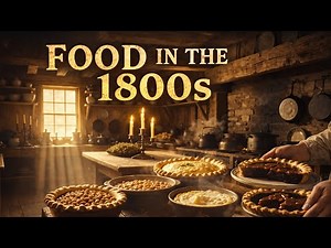 Inside an American Kitchen in the 1800s | What People Really Ate